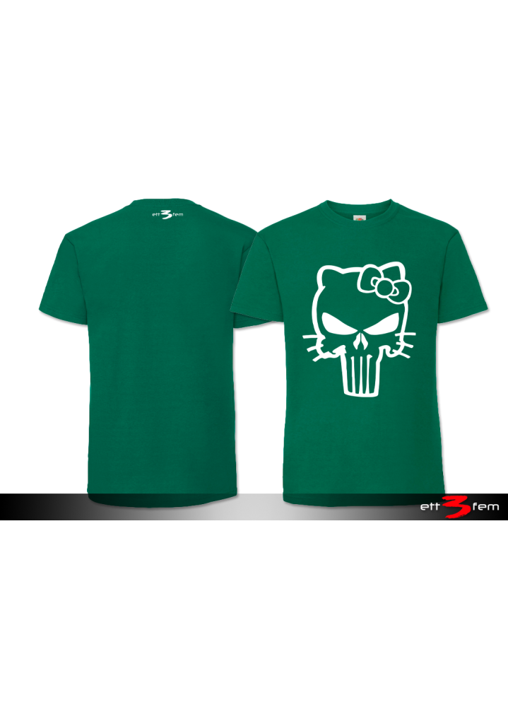T-Shirt "Scull Kitty"