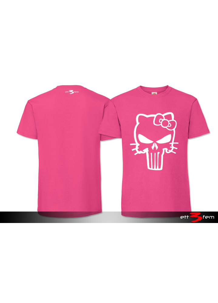 T-Shirt "Scull Kitty"