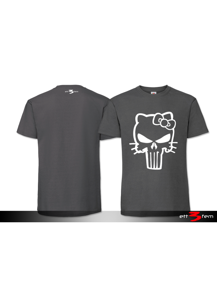 T-Shirt "Scull Kitty"
