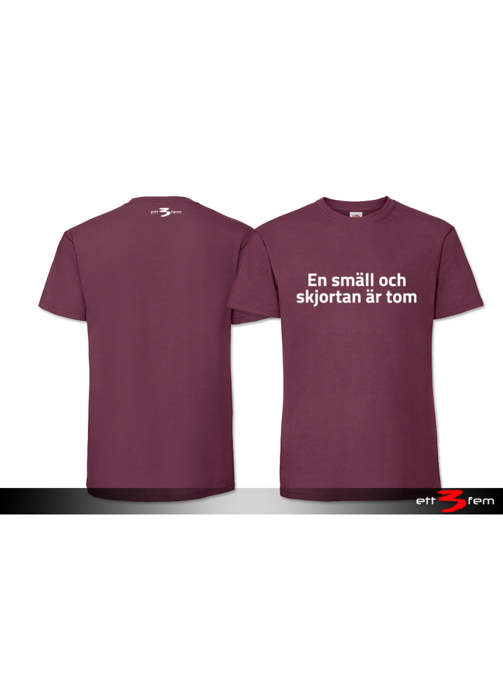 T-Shirt "En smäll"