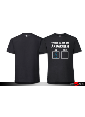 T-Shirt "Barnslig"