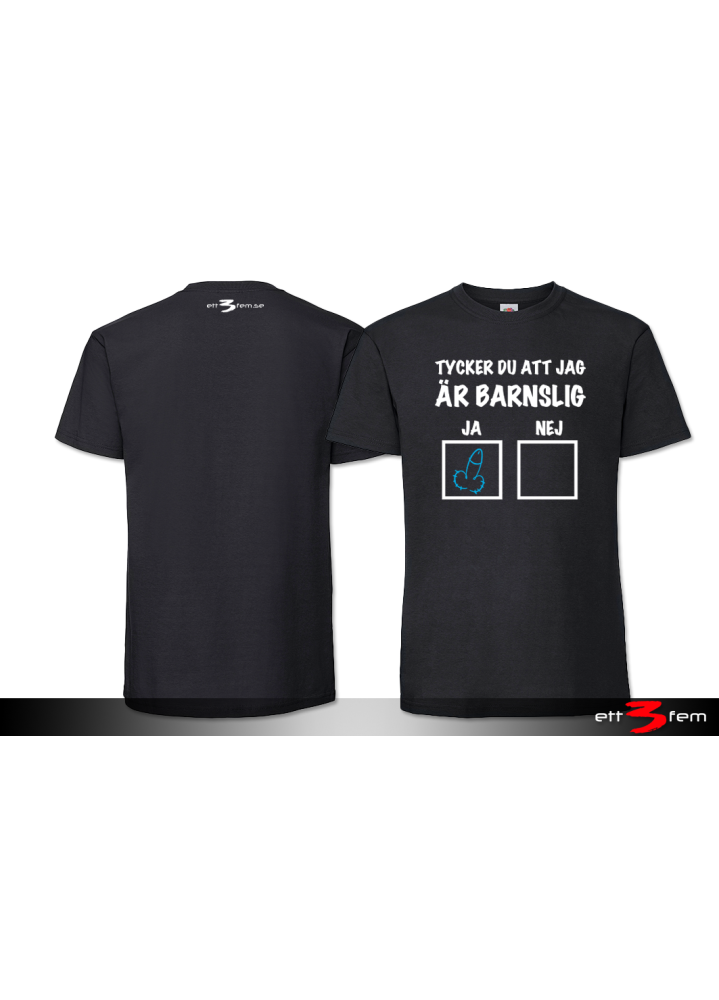 T-Shirt "Barnslig"
