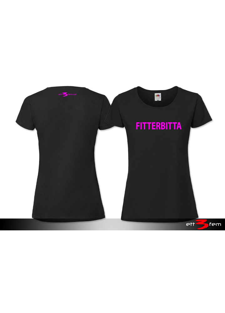 T-shirt Ladyfit "Fitterbitta"