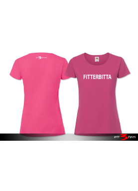 T-shirt Ladyfit "Fitterbitta"