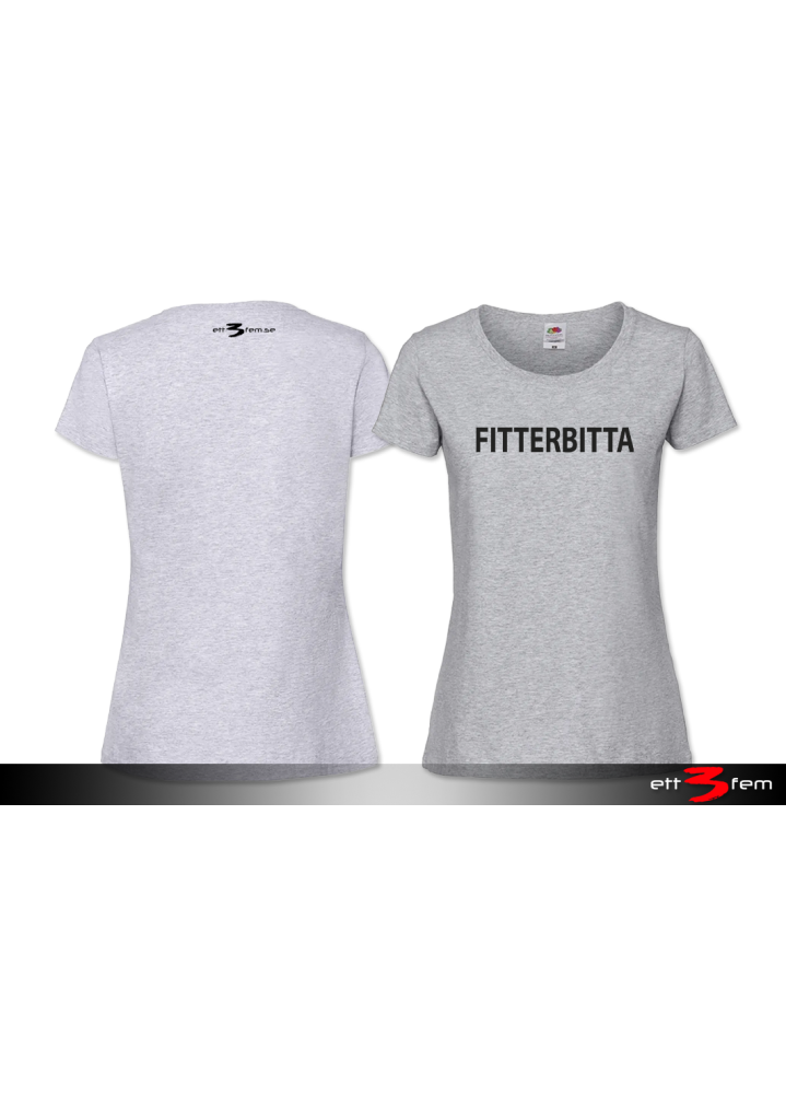T-shirt Ladyfit "Fitterbitta"