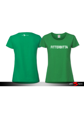 T-shirt Ladyfit "Fitterbitta"