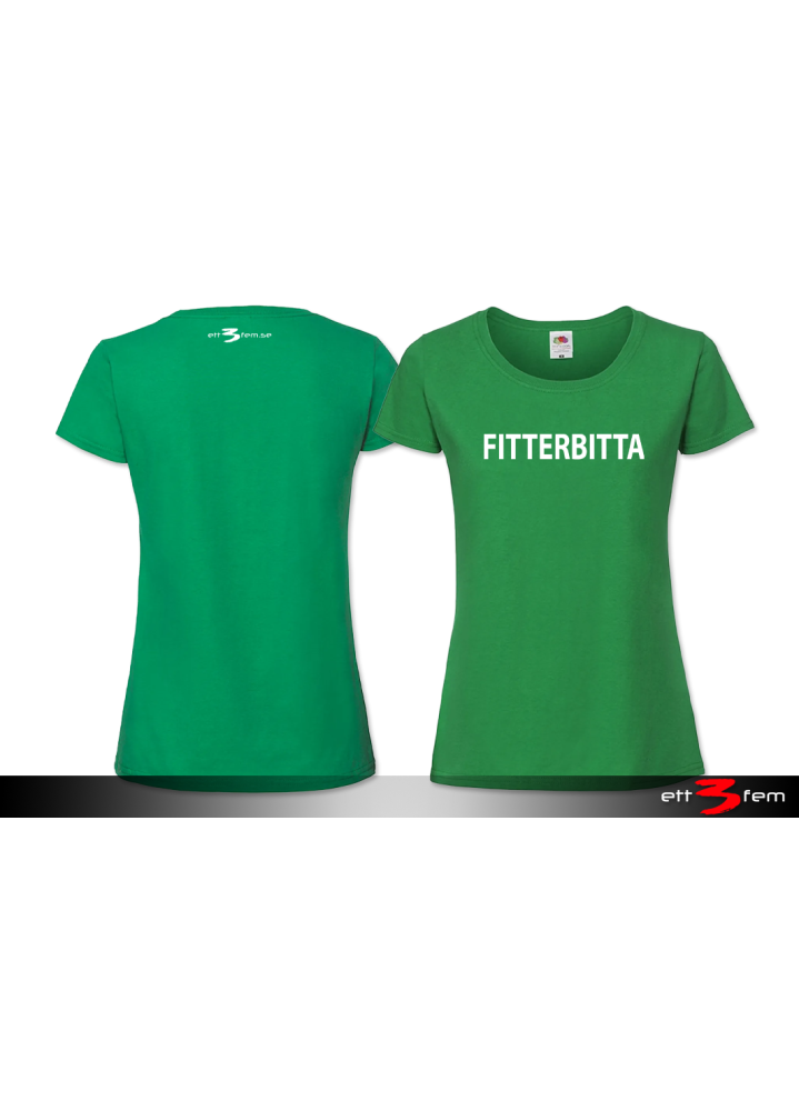 T-shirt Ladyfit "Fitterbitta"
