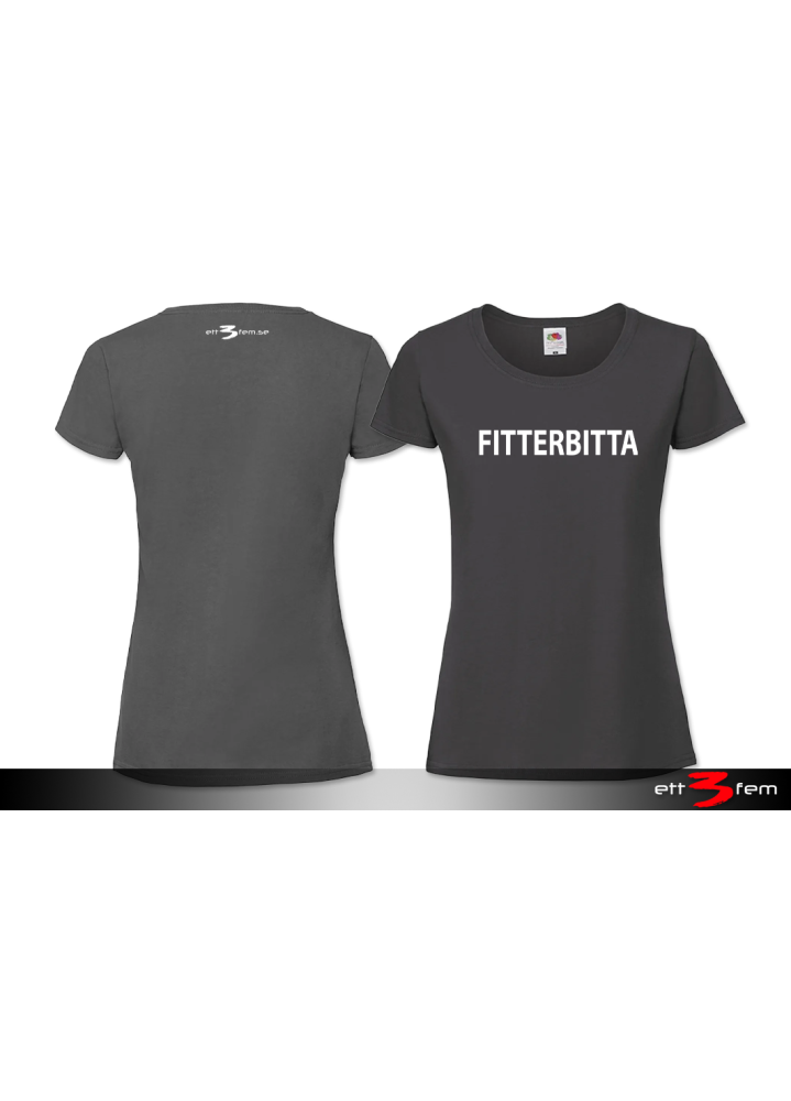 T-shirt Ladyfit "Fitterbitta"