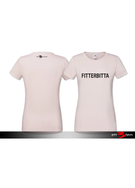 T-shirt Ladyfit "Fitterbitta"