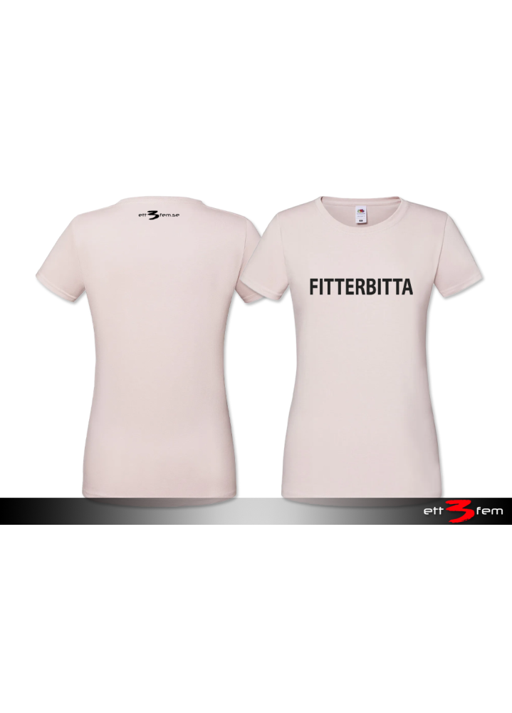 T-shirt Ladyfit "Fitterbitta"