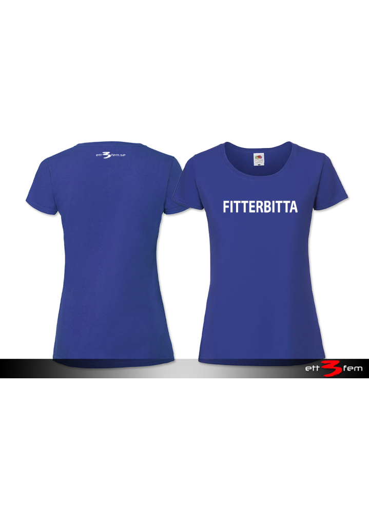 T-shirt Ladyfit "Fitterbitta"