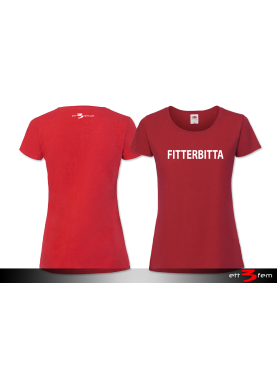 T-shirt Ladyfit "Fitterbitta"