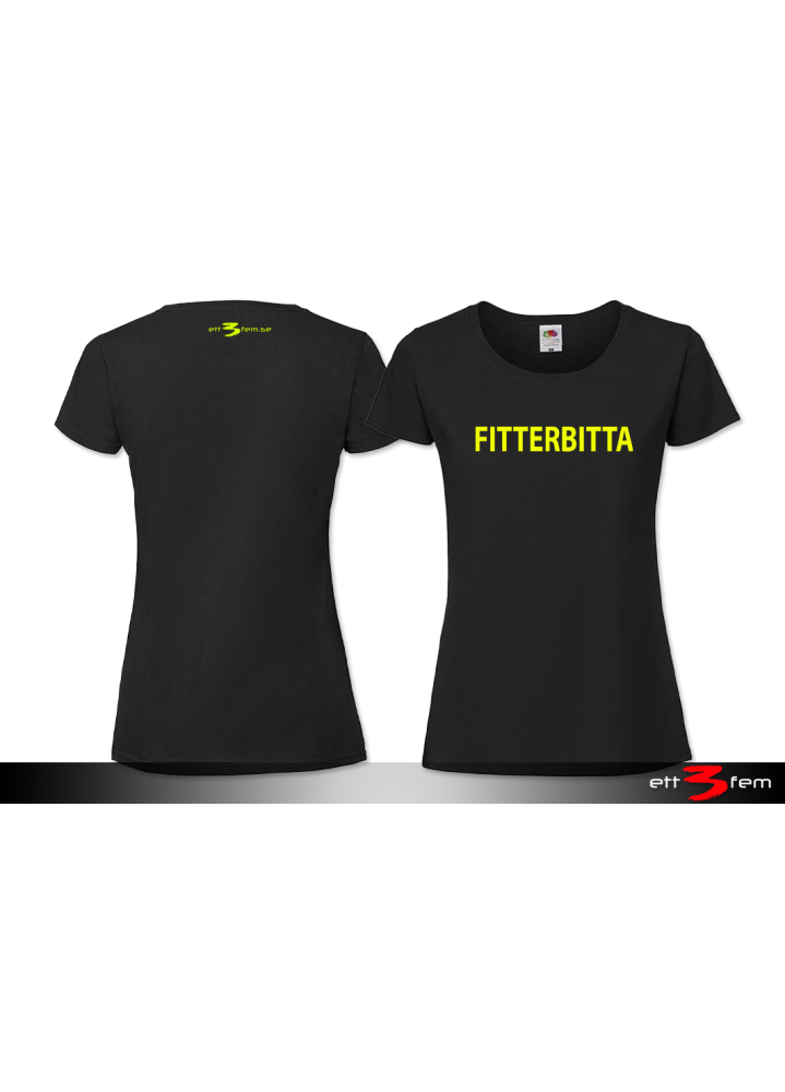 T-shirt Ladyfit "Fitterbitta"