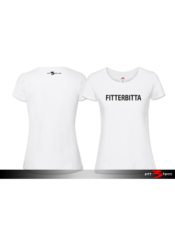 T-shirt Ladyfit "Fitterbitta"