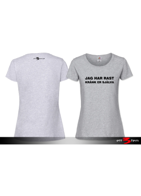 T-shirt Ladyfit "Jag har rast"