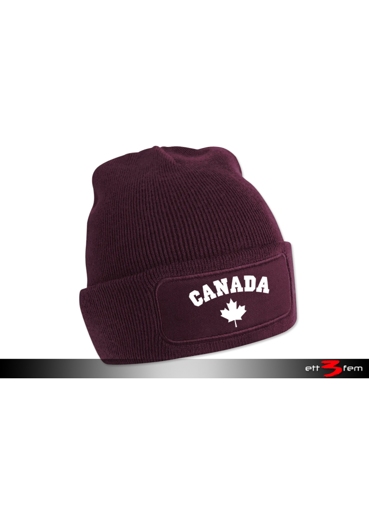 Patchad Beanie "CANADA"