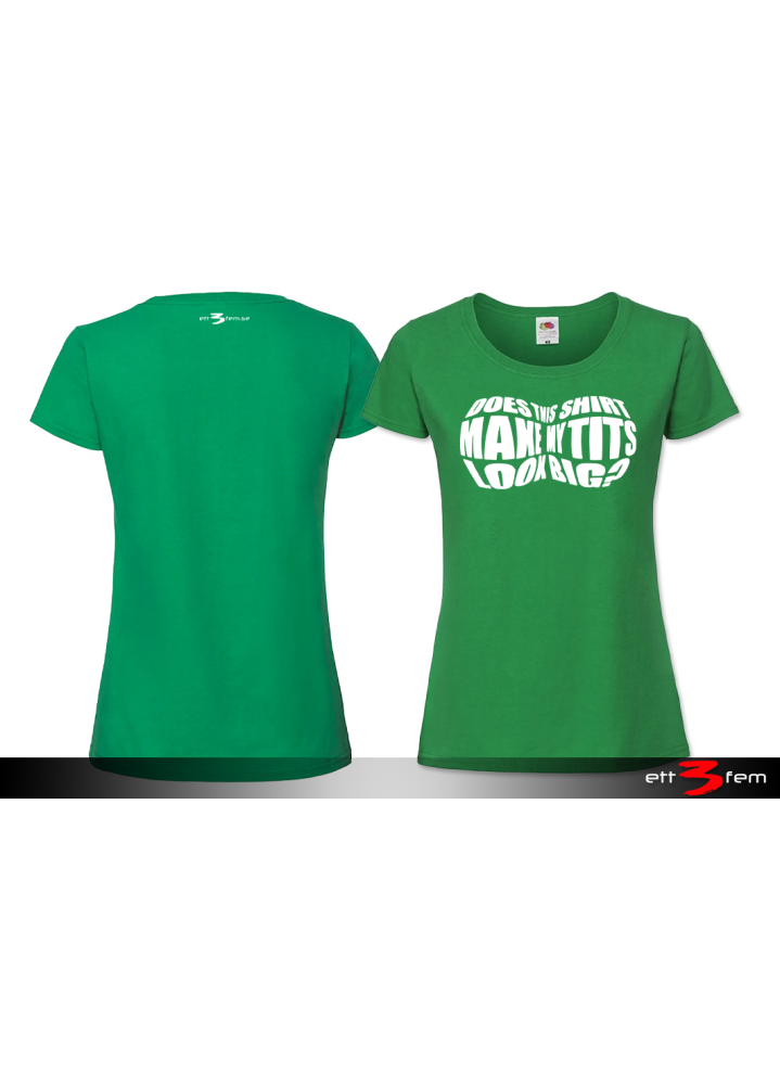 T-shirt Ladyfit "Big tits"