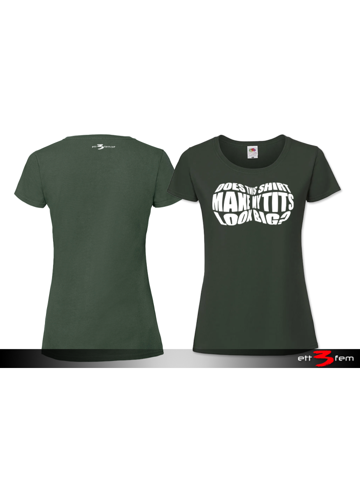 T-shirt Ladyfit "Big tits"