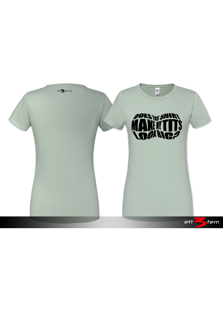 T-shirt Ladyfit "Big tits"