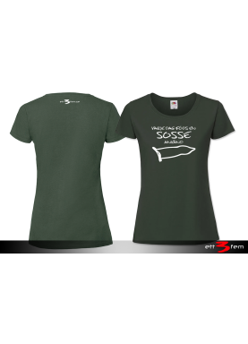 T-shirt Ladyfit "Det föds..."