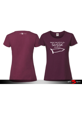T-shirt Ladyfit "Det föds..."