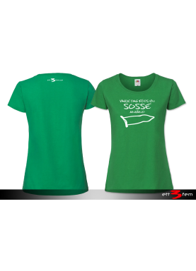 T-shirt Ladyfit "Det föds..."
