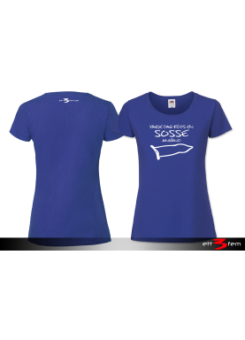 T-shirt Ladyfit "Det föds..."