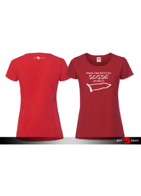 T-shirt Ladyfit "Det föds..."