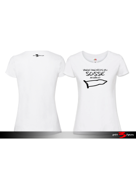 T-shirt Ladyfit "Det föds..."