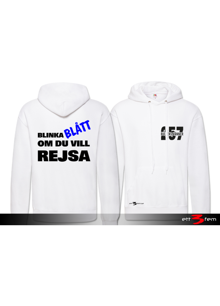Hoodie "Blinka Blått"