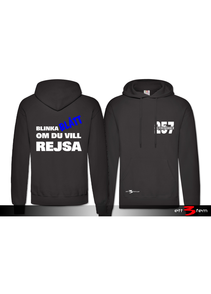 Hoodie "Blinka Blått"