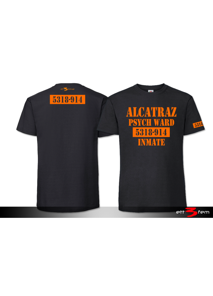 T-Shirt "Alcatraz Psych Ward"