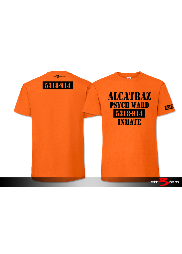 T-Shirt "Alcatraz Psych Ward"