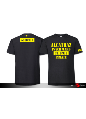 T-Shirt "Alcatraz Psych Ward"