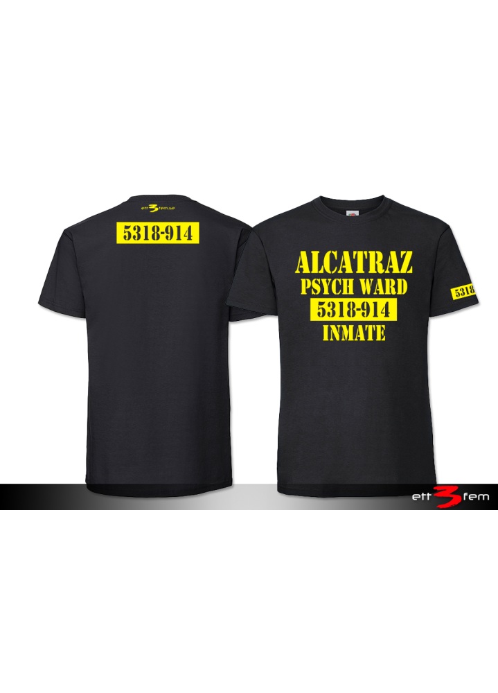 T-Shirt "Alcatraz Psych Ward"