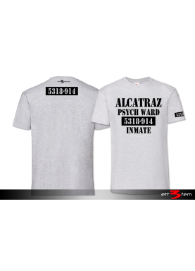 T-Shirt "Alcatraz Psych Ward"