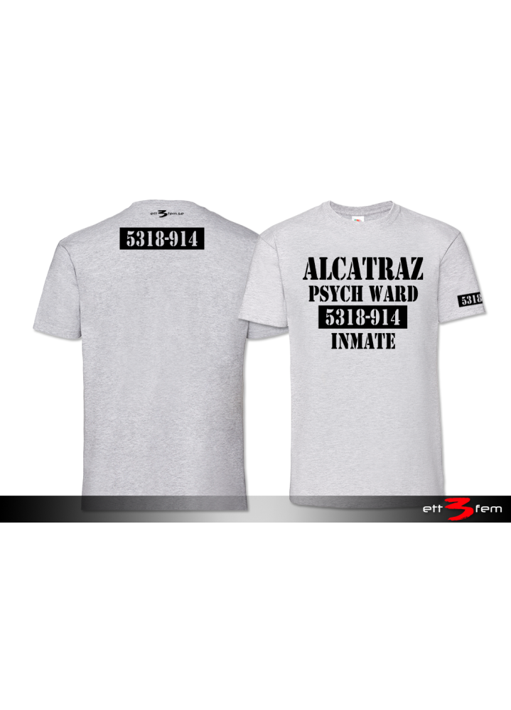 T-Shirt "Alcatraz Psych Ward"