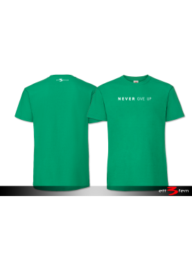 T-Shirt "Never give up"