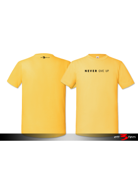 T-Shirt "Never give up"