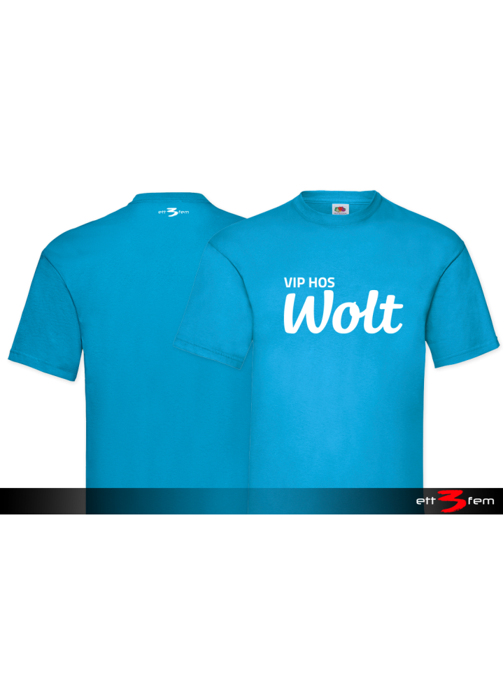 T-Shirt "VIP hos Wolt"