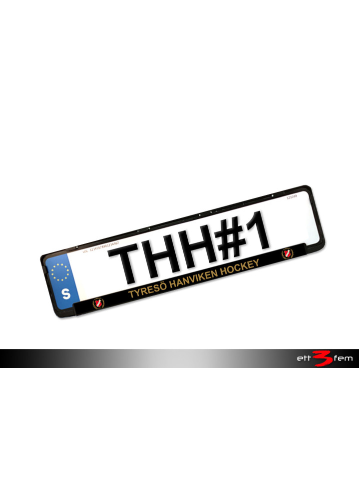 Nummerskyltshållare