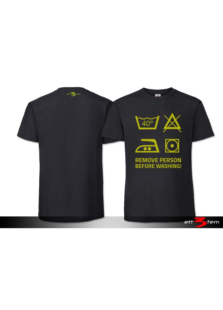 T-Shirt "Tvättråd"