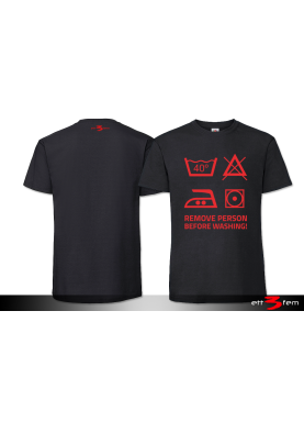 T-Shirt "Tvättråd"