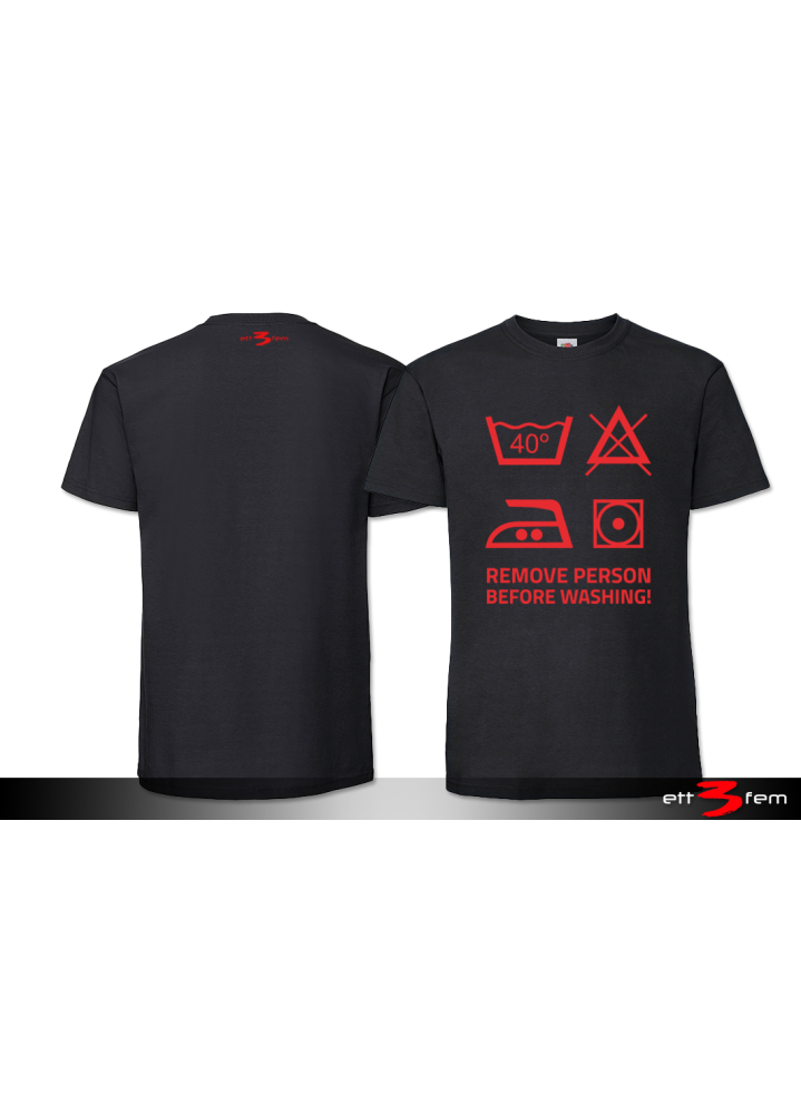 T-Shirt "Tvättråd"
