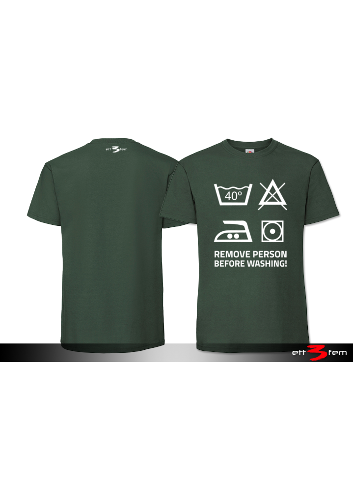 T-Shirt "Tvättråd"
