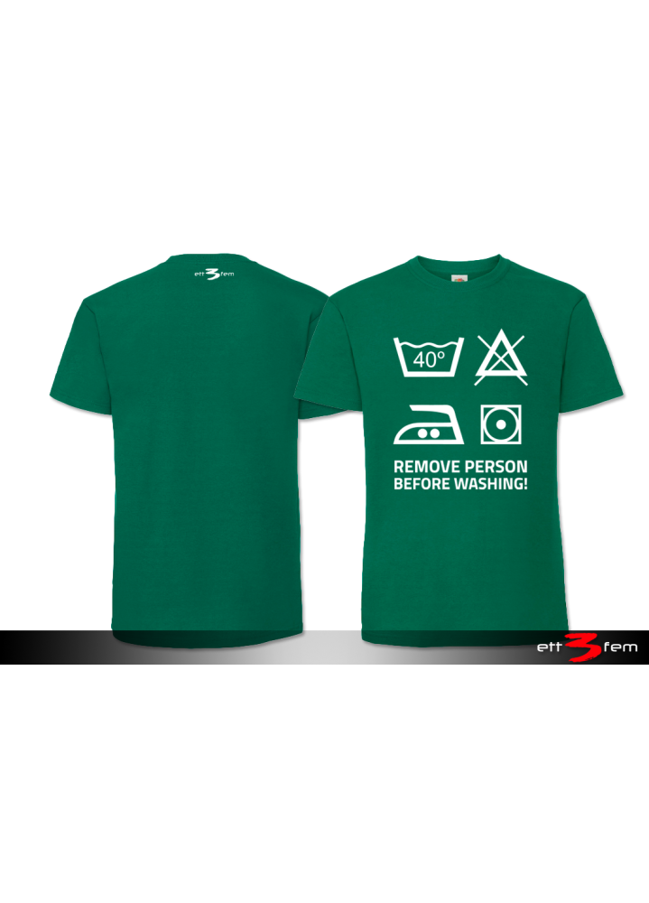 T-Shirt "Tvättråd"