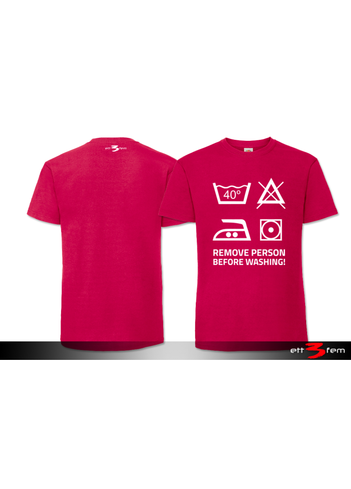 T-Shirt "Tvättråd"