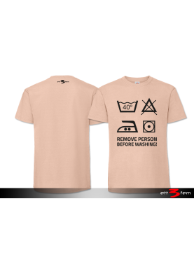 T-Shirt "Tvättråd"