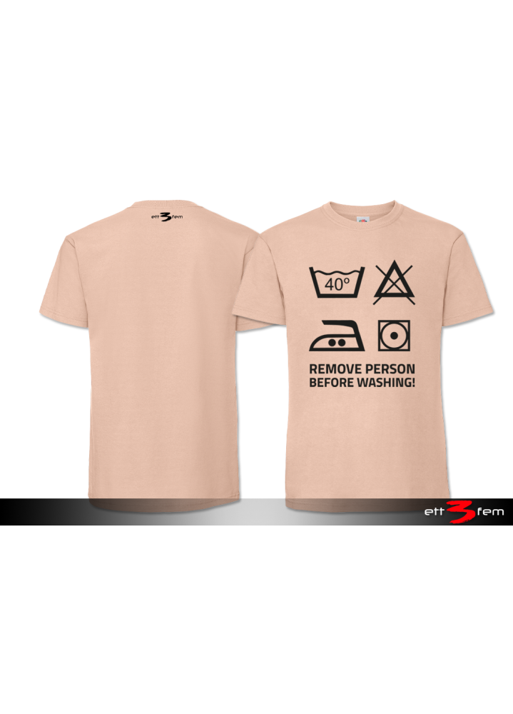 T-Shirt "Tvättråd"