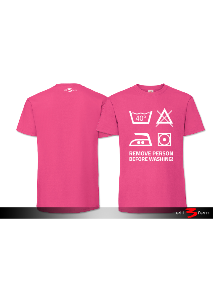 T-Shirt "Tvättråd"